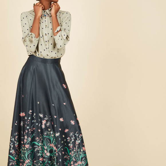 Modcloth Arose Such a Classic Maxi Skirt - Picture 4 of 4